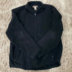 Mens Duluth Shoremans Fleece Jacket XL Black
